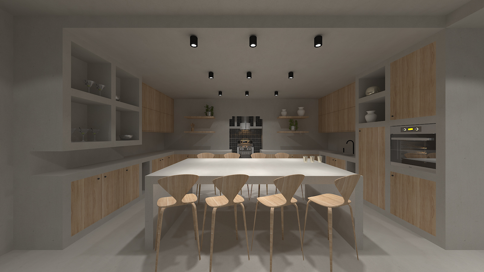 آشپزخانه میکروسمنت