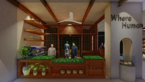 دکوراسیون کافه