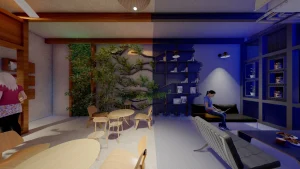 دکوراسیون کافه