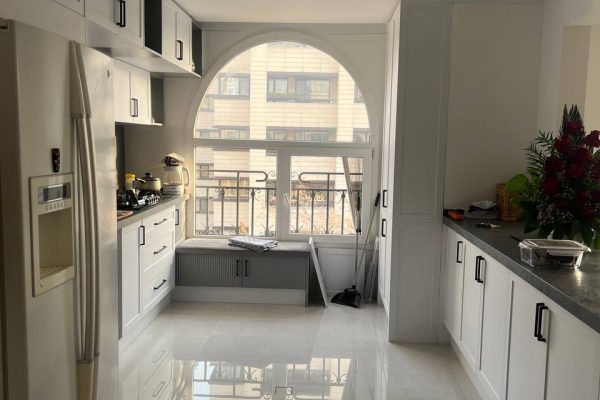 بعد از بازسازی آشپزخانه