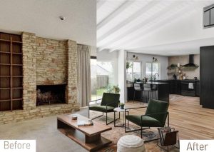 قبل و بعد بازسازی