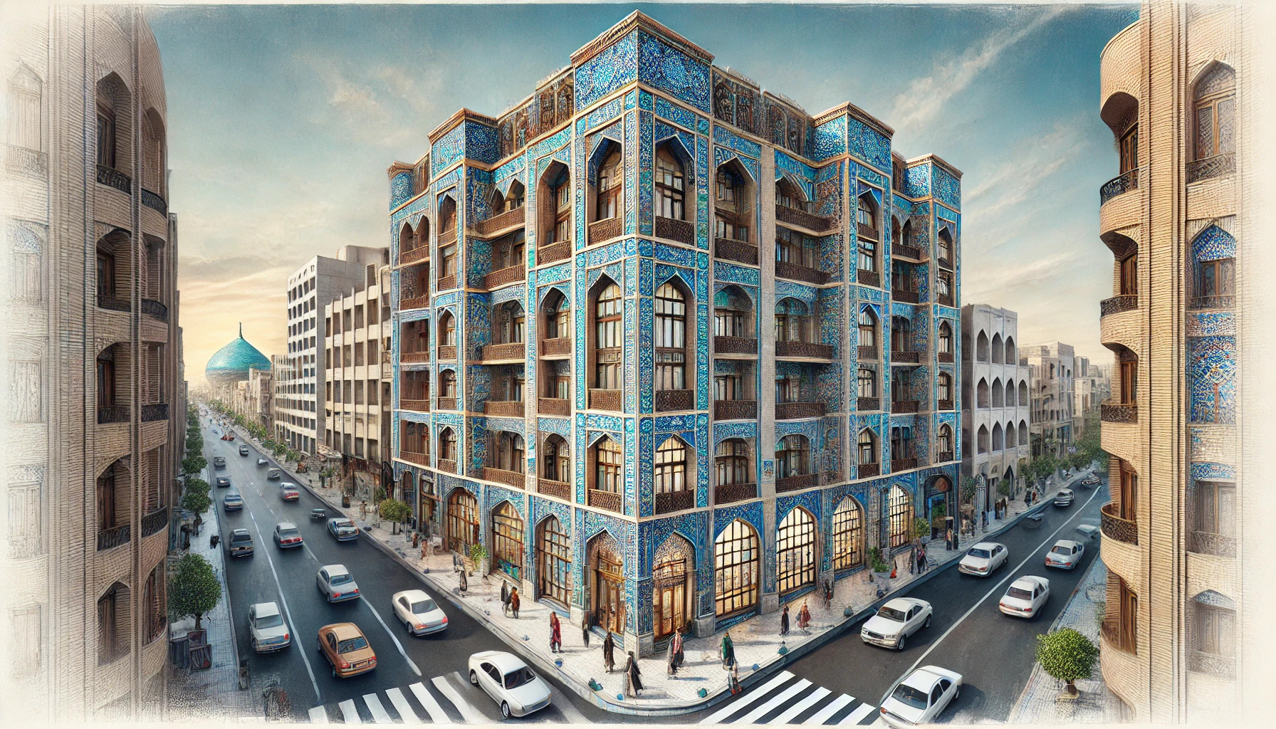 نمای معماری ایرانی