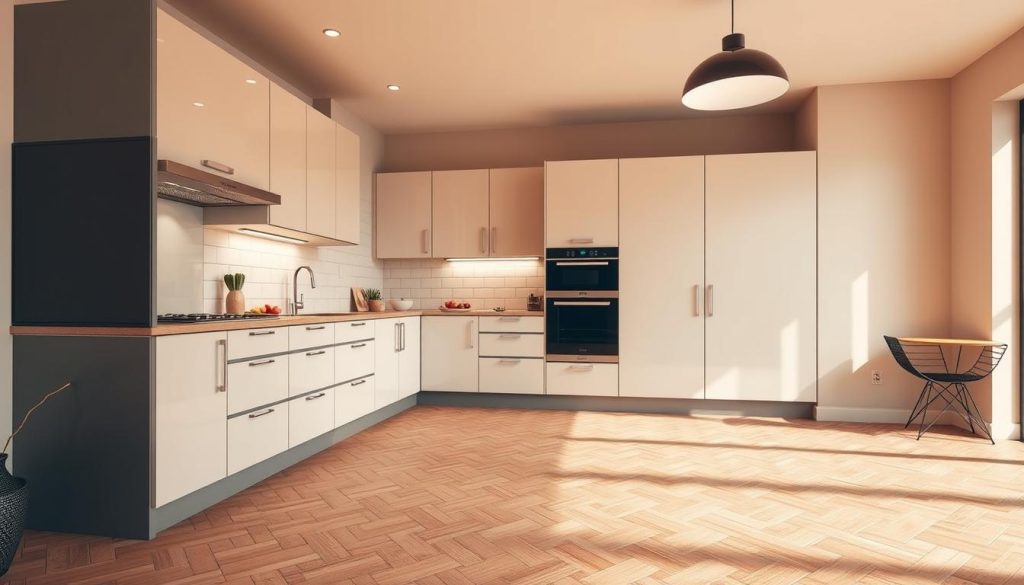 بازسازی کف آشپزخانه