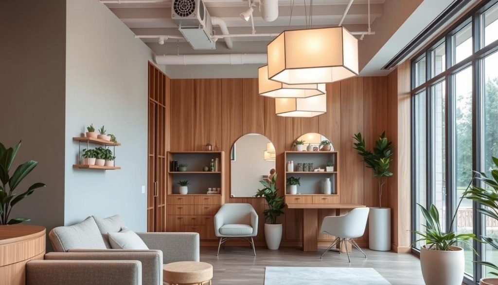 رنگ‌شناسی در طراحی سالن زیبایی