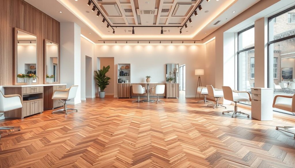 کفپوش سالن زیبایی